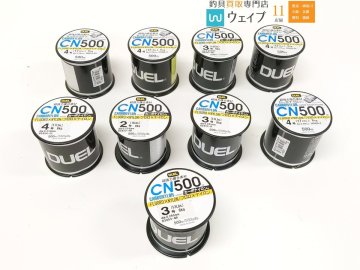 デュエル CN500 4号 500m クリアー デュエル CN500 4号 500m イエロー 等 計9点 未使用