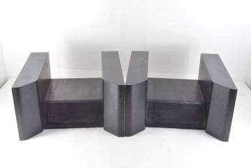 [TAF50]YAMAHA NS-1200専用 SPS-1200 スピーカースタンド ペア アフリカンパドック木材 ヤマハ
