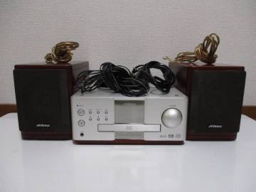 Victor CA-EXA1 ミニコンポ 動作確認済み ビクター オーディオ機器 CD DVD ラジオ システム スピーカー付 EX-A1ビクター