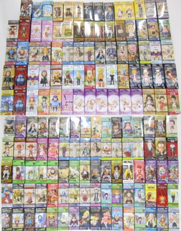 1円スタート ワンピース ONE PIECE ワールドコレクタブルフィギュア WCF 154点まとめ被りあり ワーコレ ルフィ エース ゾロ他 1スタ ◆8356