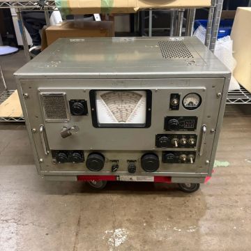 AHK570G【家財便】ジャンク/通電未確認 安立電気 アンリツ 真空管式 受信機 無線機 型番不明 ※電源ケーブル欠品 昭和レトロ ヴィンテージ