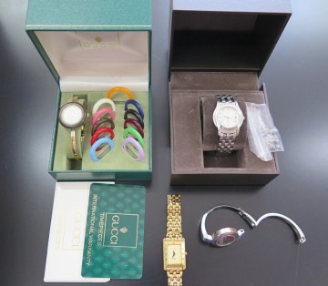 GUCCI グッチ 腕時計 ジャンク品 不動品 チェンジベゼル他まとめて
