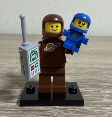 レゴ LEGO 3番　71037 ミニフィグシリーズ24から　　3番　 宇宙飛行士とスペースベイビー