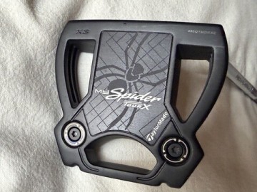 1円スタート◆美品◆TayllorMde SPIDER TOUR X 2024 (MySpiderカスタム品)◆34インチ◆スモールスラント◆ヘッドカバー有◆スパイダー