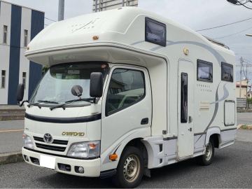 【ナッツRVクレソンボヤージュ】カムロード キャンピング ディーゼル 4WD ☆家庭用エアコン／600Ahリチウム／走行時用リアクーラー 他多数 