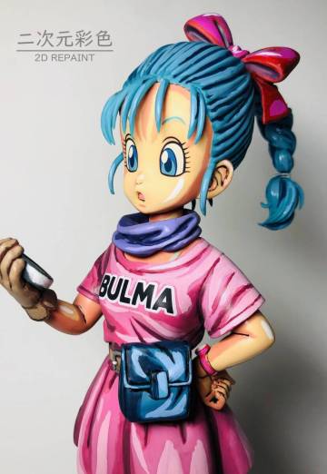 【二次元彩色】ブルマ ドラゴンボール THE CHRONICLE OF GOKU B賞 MASTERLISE 2Dリペイント 国内正規品