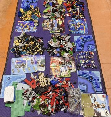 【K3】0501 大量 まとめ売り レゴ システム テクニック スターウォーズ パーツ 状況不明 LEGO ブロック 部品 取説 ミニフィグ 