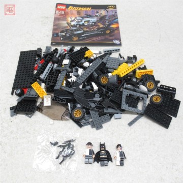現状品 レゴ 7781 バットモービル ツーフェイスの逃亡 DCコレクション LEGO BATMAN【10
