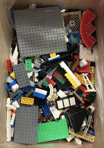 【100円スタート！ ジャンク品】 レゴ ブロック LEGO パーツまとめ売りセット 約5.0kg ①