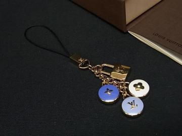 1円 ■極美品■ LOUIS VUITTON ルイヴィトン M65388 ビジュー テレフォンヌ パスティーユ ストラップ キーホルダー マルチカラー HB4519