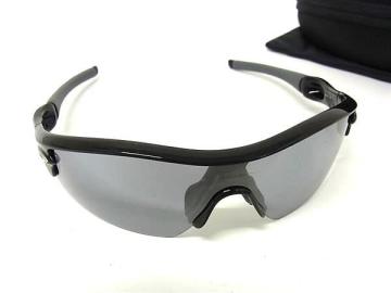 1円 ■極美品■ OAKLEY オークリー 09-713J レーダー スポーツサングラス メガネ 眼鏡 メンズ レディース ブラック系&times;グレー系 BS8807