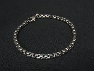 1円 TIFFANY＆Co ティファニー ベネチアンリンク SV925 ブレスレット アクセサリー レディース メンズ シルバー系 FW7933