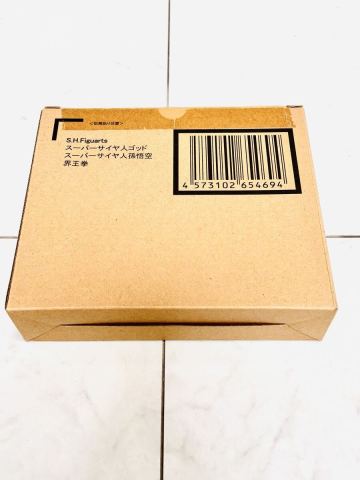 【未開封】S.H.Figuartsドラゴンボール スーパーサイヤ人ゴッドスーパーサイヤ人孫悟空 界王拳