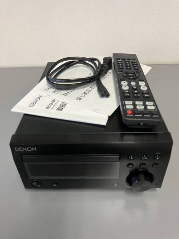 DENON CDレシーバー　RCD-M41 ブラック 動作品