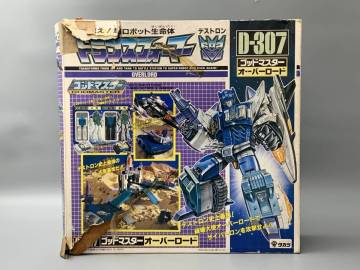 8＃B2/B613　タカラ トランスフォーマー 超神マスターフォース Ｄ-307 オーバーロード ゴッドマスター 箱付 レトロ 現状/未確認 100サイズ