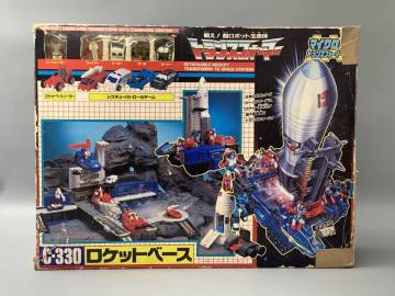 9＃B2/B621 当時物 タカラ トランスフォーマー C-330 ロケットベースG1 ダイアクロン ミクロマン フィギュア 箱付 現状/未確認　100サイズ