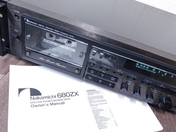 3R7925■Nakamichi 680ZX カセットデッキ ナカミチ 中道■
