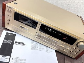 3R7934■AIWA XK-S9000 カセットデッキ リファレンスモデル アイワ■