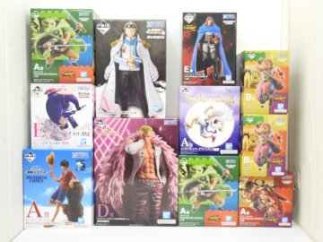 【ほぼ未開封】 一番くじ ワンピース フィギュア まとめ ルフィ ゾロ ウソップ ドフラミンゴ フィガーランド・シャムロック聖 他[B043I534]
