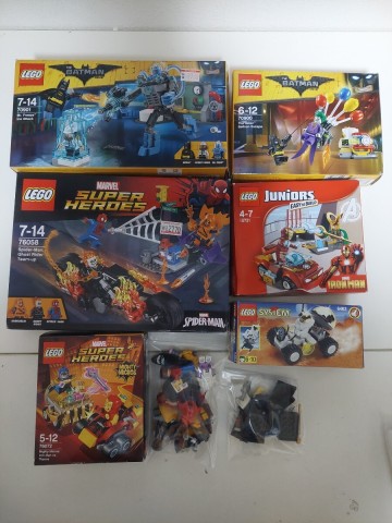 【ジャンク】LEGO レゴ バットマン スパイダーマン スーパーヒーローズなどまとめてセット