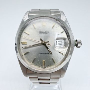 1円〜 8M ROLEX OYSTERDATE PRECISION Ref.6694 ロレックス オイスターデイト 腕時計 手巻き メンズ ラグジュアリー 動作確認済 稼働品 03