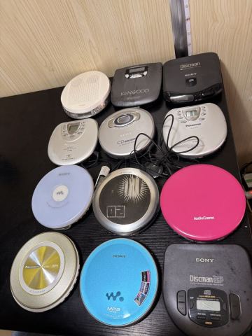 SONY Panasonic ポータブルCDプレーヤー CDプレーヤー ウォークマン 12点 動作未確認　現状品