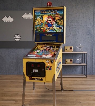 激レア スーパーマリオブラザーズ マッシュルームワールド ピンボール実機 Gottlieb TAITO 任天堂 動作確認済