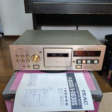TEAC ティアック ステレオカセットデッキ V-6030S 取扱説明書付き 動作品