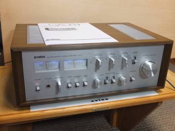YAMAHA　CA-R1ウッドケース付き　整備済み動作良品　取説書有り