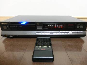 【Technics「SL-P500」動作良好（青色LEDが美しいリニアモーターメカ搭載の高級機）】