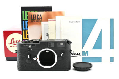 【1円～】■ 美品 ■ ライカ　Leica M4 ブラックペイント 50周年記念 141万台 ドイツ製 ≪元箱付・動作光学良好≫ 2663