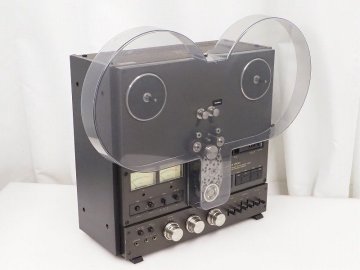 ♪♪Technics RS-1500U/RP-9110 オープンリールデッキ 10号リールテープ1本/空リール1本/ダストカバー付 テクニクス♪♪035677009J-2♪♪