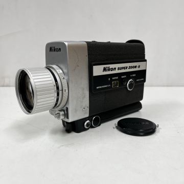 R ☆美品☆ Nikon ニコン SUPER ZOOM-8 8mm フィルムカメラ cine nikkor zoom f1.8 8.8~45mm レトロ ムービー ビデオ ジャンク 簡易清掃済