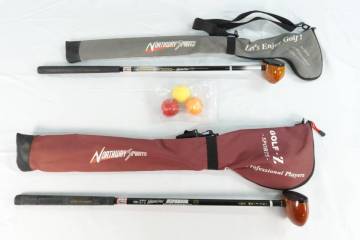 パークゴルフクラブ 2本まとめ NORTHWAY SPORTS ノースウェイスポーツ GENESIS ISO-9001 楓木(メープル) ns-272