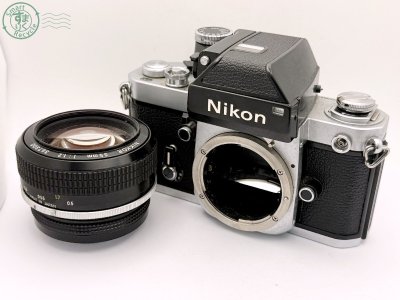 CI1300300　■ 1円~ Nikon ニコン F2 一眼レフフィルムカメラ シルバー NIKKOR 55㎜ 1:1.2 カメラ 中古