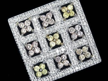 IVL19203S【1円～】新品仕上【RK宝石】《Diamond》極上ピンクダイヤ イエローダイヤ クリアダイヤ 総計1.3ct K18 超高級ペンダントヘッド