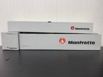 美品　A3　Manfrotto　マンフロット　496RC2　559B　190XDB　三脚　雲台　元箱付き　カメラアクセサリー　現状品