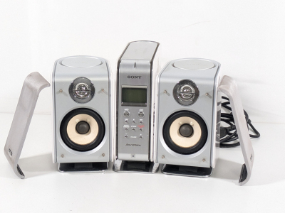 SONY LAM-Z05 ソニー ミニコンポ MD/CD デスクトップオーディオシステム 2005年製 オーディオ機器_SJP_D0928-J00A