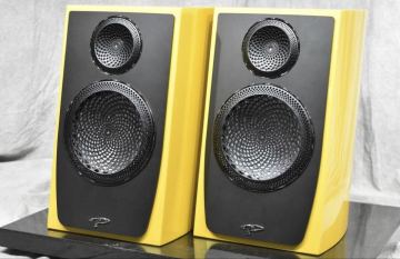 Paradigm PERSONA B ブックシェルフ スピーカー ペア イエロー パラダイム カナダ製FJ_D0823-F024