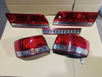 マーク2 後期 JZX100 GX100 テール フィニッシャー ガーニッシュ 5点セット ICHIKOH 22-279 22-282
