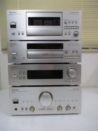 Technics テクニクス システムコンポ SU-A70 ST-GT70 SL-P70 RS-BX70 本体のみ アンプチューナー CDカセット ジャンク美品 激安1円スタート