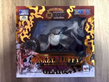 Portrait.Of.Pirates ワンピース &ldquo;LIMITED EDITION&rdquo; モンキー・D・ルフィ &ldquo;ギア２&rdquo; フィギュア pop