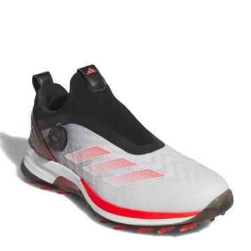 ・スピード発送 新品未使用 adidas Golf(アディダスゴルフ) ADIZERO ZG 25 BOA スパイクレス式 IH9896(White/Red/Black)２６．０ＣＭ
