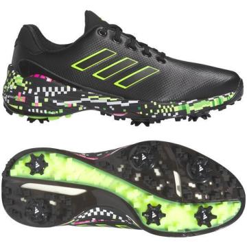 1・スピード発送 新品未使用 adidas Golf(アディダスゴルフ) ZG23 GLITCH 2E対応 ゴルフシューズ IE2140(ブラック&times;イエロー)２７．０ＣＭ