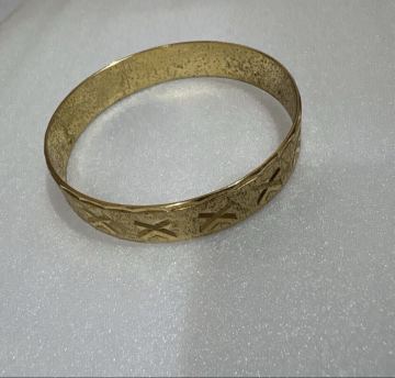 K18 ゴールド ネックレス アクセサリー バングル 重量約23.96g 刻印 1円スタート 送料無料