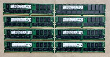 【SKhynix メモリ32GB PC4-2133P 8枚256GB】サーバーメモリ 1円スタート売り切り ジャンク 中古 動作PC分解救出品　送料全国一律２3０円