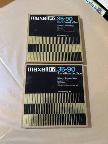 【オープンリール/テープ】maxell UD 35-90 2本セット 【中古/USED】 (VOLUME 17)