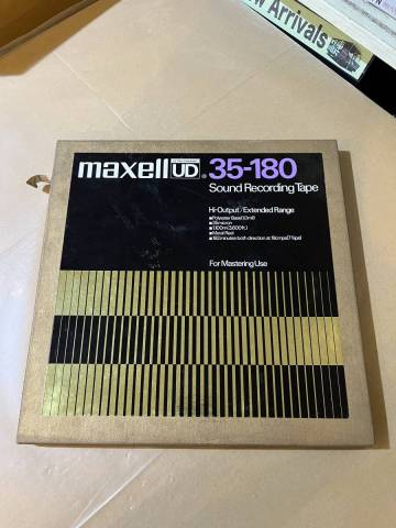 【オープンリール/テープ】maxell UD 35-180【中古/USED】 (VOLUME 1)