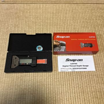スナップオン デジタルタイヤデプスゲージ タイヤ溝ゲージ SJDTDG 新品未使用品