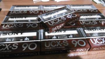 カセットテープ ソニーUCX-S90 （ハイポジション） 10本 新品未開封品（元箱付）